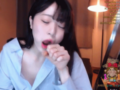 후방주의 양치하는 BJ